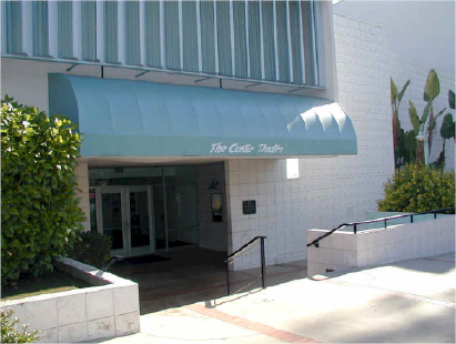 Center Theater Entrance